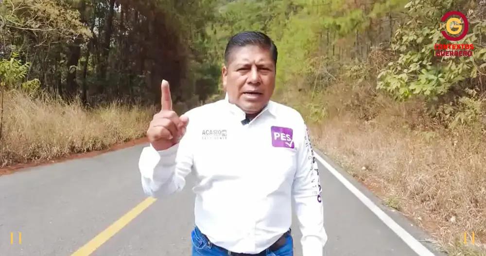 Acasio Flores promete continuar Estabilidad y Seguridad en Malinaltepec