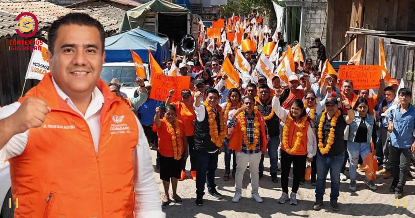 Rogelio Rojas Saavedra Convoca a Cierre de Campaña por un Gobierno Cercano a la Gente en Metlatónoc