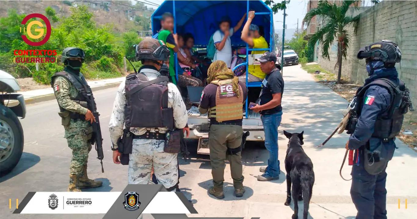 Participa de la Unidad Canina en Operaciones de Seguridad en Acapulco