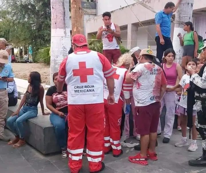 Explosión en el Zócalo de Acapulco deja seis heridos